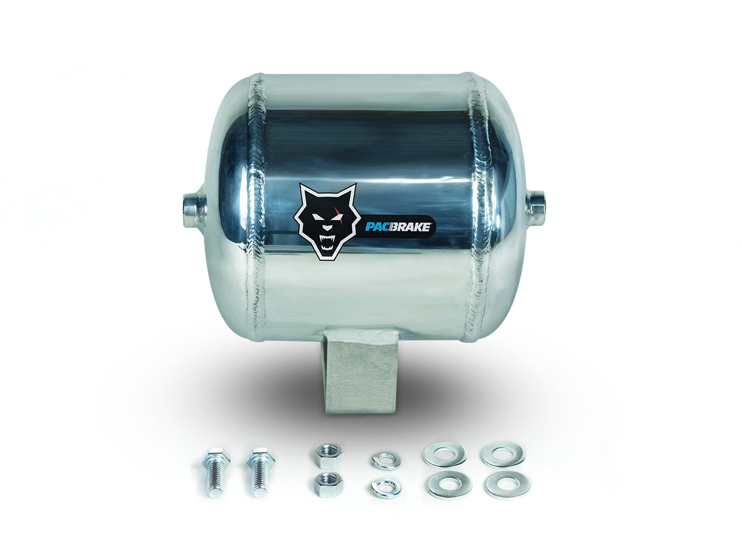 HP10263 Basic 1/2 Gallon Air Tank Polished Aluminum