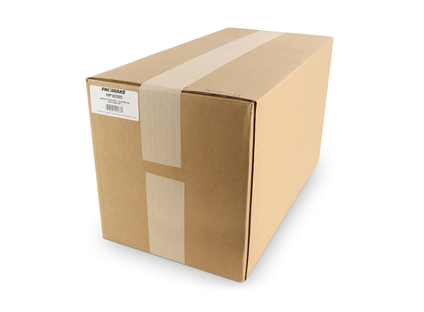 HP10265 5 Gallon Aluminum Basic Air Tank Kit Tank And Hardware Only