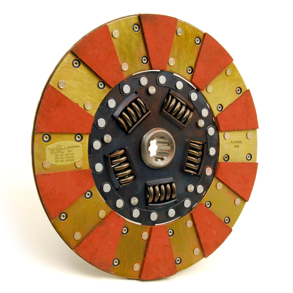 Centerforce Dual Friction ? High Performance Clutch Friction Disc 11in Dia. 10-Spline Fits Ford/Mercury Cars And Trucks 6/8 Cyl
